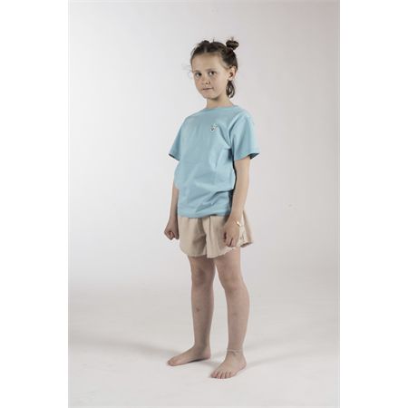 Smile Scilla Logo Palm Blu JUNGLEKids | KMMSMILESCILLA